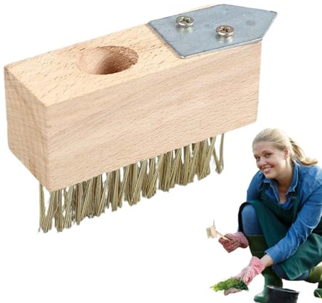 Herramienta de limpieza de grietas de puente, herramienta de eliminación de musgo para adoquines - Cepillo portátil para pavimentadora de musgo | Herramienta manual para deshierbar grietas, de