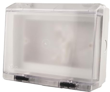 WK Electrical - Universal Weatherproof Outdoor Double Enclosure, IP65 Rated