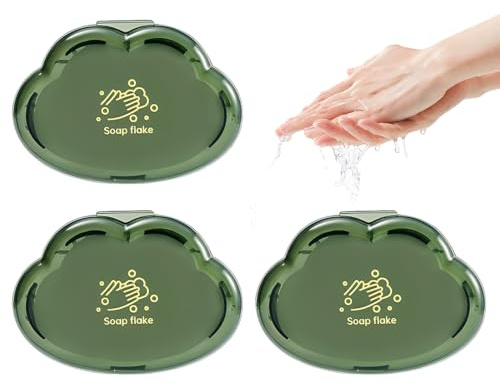 LEPZUR 3 Pcs 150 Fogli Di Sapone Da Viaggio Sapone Portatile In Foglietti Sapone In Fogli Da Viaggio Per Lavaggio A Mano Escursionismo Sapone In Fogli Sapone Molle