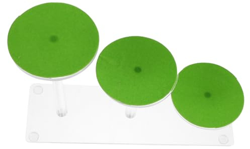 SOIMISS Mehrstufige Kletterplattform aus Acryl für Reptilien Terrarium Sonnenplatz und Ruheplattform für Bartagamen Geckos und Schildkröten Naturnahe Terrarien Deko Stabile Rampe