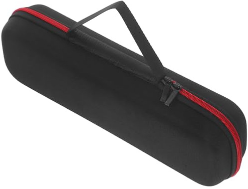 Amosfun Maletín para Micrófono de Viaje Compartimentos Organizadores, Bolsa Protectora para Micrófono Inalámbrico y Accesorios, Adecuada para Músicos y Presentadores