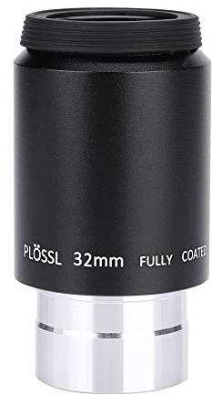 EBTOOLS Plossl Okular 1,25,Teleskop Objektiv Okular Plossl 32mm mit 1,25 Zoll Filtergewinde