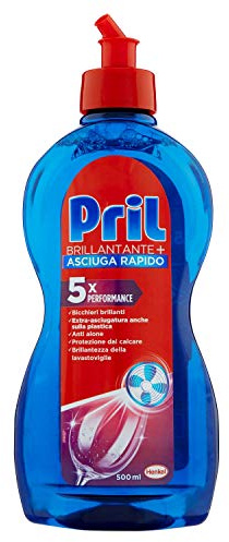 PRIL BRILLANTANTE+ASCIUGA RAPIDO - 500 ml X 5 Conf