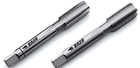 BAER HSSG Handgewindebohrer 2-tlg. Satz G (BSP) 3/4 x 14 - Rohrgewinde | Gewindeschneider | Gewindebohrer | Rohrgewindeschneider