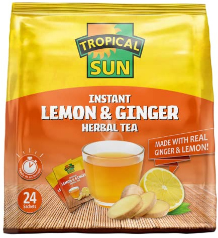 Tropical Sun Instant Lemon & Ginger Packet 15 x 24’s