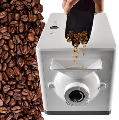 Electric Coffee Roaster Machine Commercial Coffee Roaster, 1600W Coffee Bean Roaster, Coffee Roasters for Home Use, Multifunctional Nut Peanut Roaster