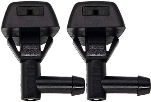 BOLNEY 2 Stück Scheibenwaschdüse universelle Wischersprühdüsen,für Volvo S60 ICH (384) V70 II (285) XC70 Kreuz Land (295) 2000-2010,Auto-Frontscheibenwaschdüsen