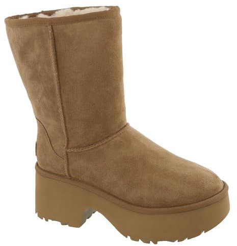 STIVALI DONNA UGG CLASSIC SHORT NEWHEIGHTS CHESTNUT-8
