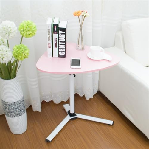 Mobiler Schreibtisch Stehender Computertisch, höhenverstellbar, Wohnzimmer-Couchtisch, Klapp-Laptop-Sitz- und Stehpult mit Rädern, verstellbarer rollender Steh-Laptop-Mobilschreibtisch, Wagen, Coucht