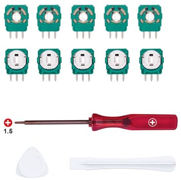 Mcbazel Potentiomètre de Module Analogique pour Manette PS5 DualSense, Compatible avec Les Pièces de Réparation du Joystick Analogique du Contrôleur PS5 DualSense