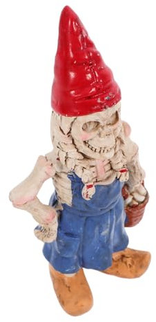 Garneck Spooky Halloween Garden Resin Skeleton Statue Zombie Gnomes Outdoor Decor for Halloween Party Ornaments