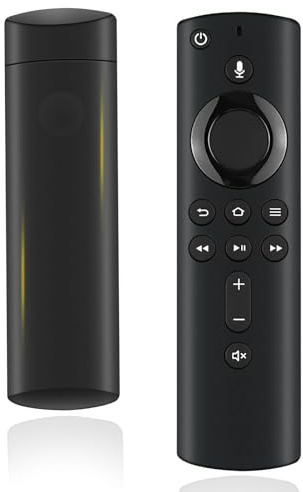 Telecomando di ricambio per telecomando vocale, 2 Gen Voice Remote Control compatibile con Smart TV Stick 4K, Smart TV Stick (2nd Gen & 3rd Gen/4K/Lite), Smart TVs Stick Lite