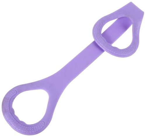 Healvian Banda Elástica de Entrenamiento para Pecho y Espalda Diseño Estable de TPE, Reusable, Forma Palabra, Adecuado para Yoga en Casa y Ejercicios de Pilates