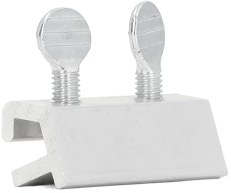RiToEasysports Cerradura de Límite de Ventana Cerradura de Ventana Corrediza de Acero Inoxidable 10 Piezas Diseño de Doble Orificio para Puertas y Ventanas Corredizas Restrictor de Seguridad para