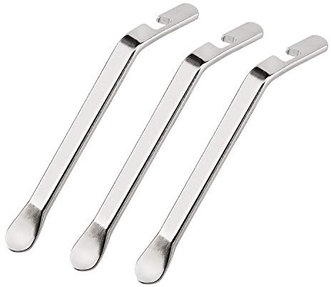 LUTER 3pcs Bicycle Tire Lever Stainless Steel Tyre Spoon Bike Tire Lever Iron Best Tire Changing Tools for Repair Bike Tire