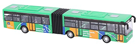 Ocnvlia Bambini Model Vehicle Bus Auto Giocattolo Bambino Tirare Indietro Giocattolo Verde (221253A1)