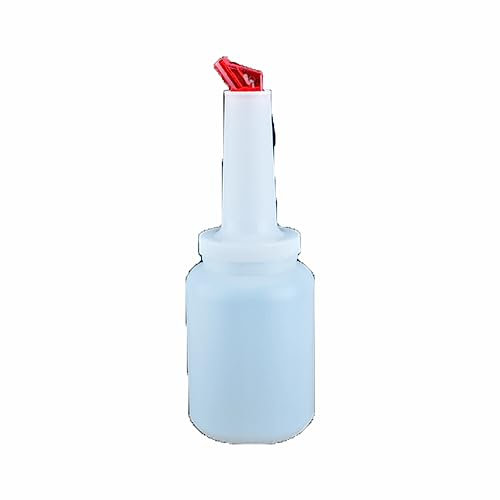 HAZARA Jarra de Zumo de plástico Jarra de Agua fría Cubo de Zumo Bar Botella de Zumo Utensilios de Barman Utensilios de Cocina Jarra de Bebida transparente-2L