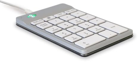 R-GO TOOLS NUMPAD BREAK NUMERIC KEYPAD WITH WHITE WIRE