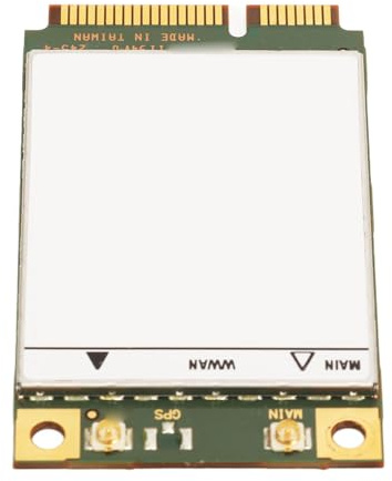 ASHATA Inalámbrica de Banda Dual 4G, Tarjeta de Red Mini PCIE LTE, Adaptador de Tarjeta de Red Inalámbrica HSPA+ para Latitude E5440 E6440 E6540 E7240 E7440 M4800 M6800