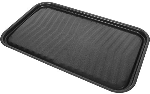 Cabilock 1 Stück Antihaft-backblech Platte Gusseisen Gegrillte Fischpfanne Grillblech Bräter 40 X 5 Cm