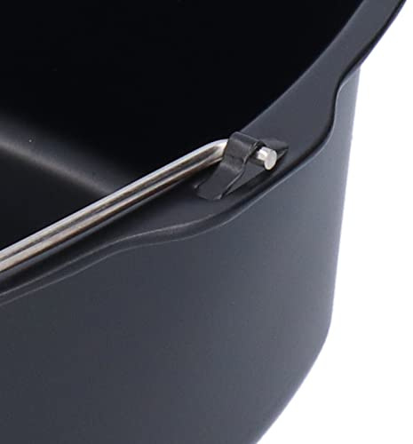 ACOGEDO Stampo per torte quadrato in ferro da 18 cm per friggitrice ad aria, accessorio per , strumento per re e cuocere al forno compatibile con friggitrice HD9925 HD9860 HD9905 01