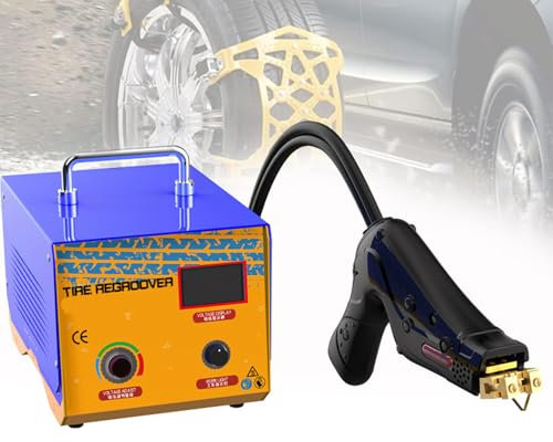 Rainureuse De Pneu 1000w, Machine De Rainurage De Pneu En Caoutchouc, Outil De Rainurage De Pneu, Coupeur De Rainurage De Pneu En Fer,Tension Réglable