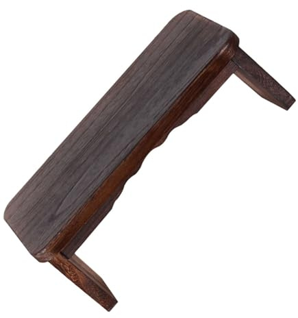 GLEAVI Meditationshocker Holz Kniende Meditationsbank Gebetskniebank Kleiner Hocker Gebetskniehocker Kniehocker Gebetsbank Kniestühle Kniehocker Kaffee