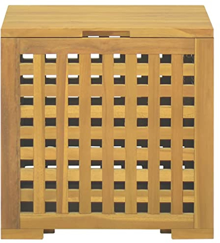 Generico Scatola per Corde 40x40x40 cm in Legno Massello di Teak,Mobili da Giardino,Cassapanche da esterno-338262