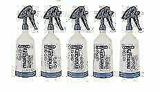 Kwazar 5 Stück Mercury Super PRO+ 360 Grad VITON blau Sprühflasche 1,0 Liter Über Kopf sprühfähig Dual Action Sprühmechanik Viton Dichtung 1 L