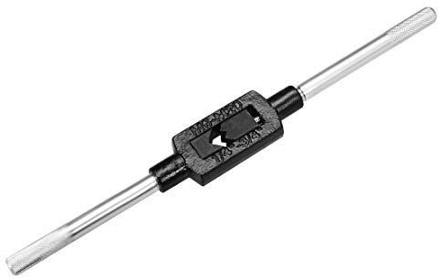 sourcing map Windeisen Griff, für metrische M6-M20 1/10.2 cm-3/10.2 cm (UNC/UNF) Gewindebohrer, Gewindeschneiderhalter, Handgewindewerkzeug für maschinelle Reparatur
