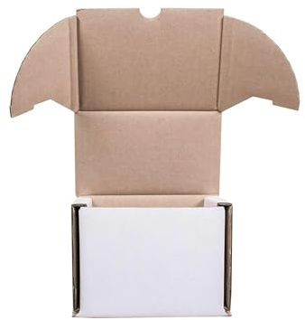 Smash Proof Mug Boxes for Shipping - White Mug Packing Gift Box for Safe Delivery, 15 x 11 x 9.5 cm – Sturdy Cardboard Sublimation Mailing Boxes (25)