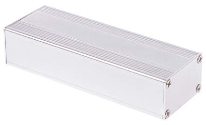 Buwei - Scatola di alluminio per strumenti di bricolage elettronici, 100 x 40 x 25 mm