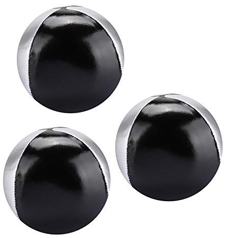 Leapiture 3 STÜCKE Jonglierball Tragbarer Jonglierball Leder Jonglierball Professionelle Jonglierbälle Silikon Jonglierbälle Sitzsack Jonglierbälle Bühnen Jonglierbälle