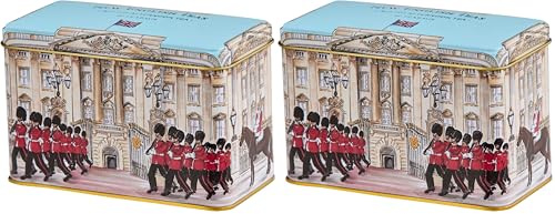 New English Teas Buckingham Palace Tin, 80 g (Pack of 2)