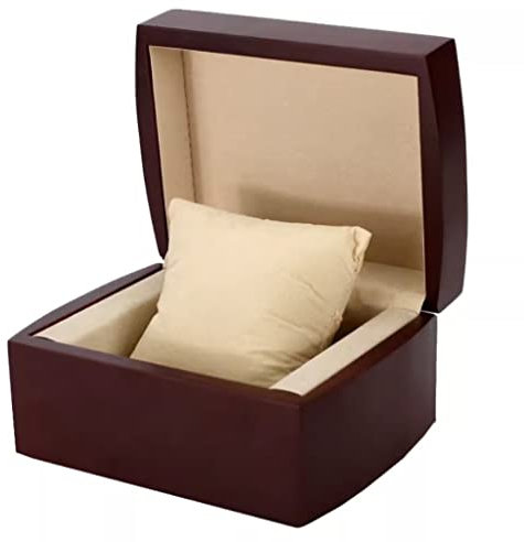 AMYSTY Uhrenkoffer Uhrenrolle Uhrenbox Uhrenschatulle Uhrenaufbewahrungsbox Uhrenbox Einzelschlitz Uhrenetui Schmuckhalter Aufbewahrung Organizer Uhrenetui Uhren Aufbewahrungsbox
