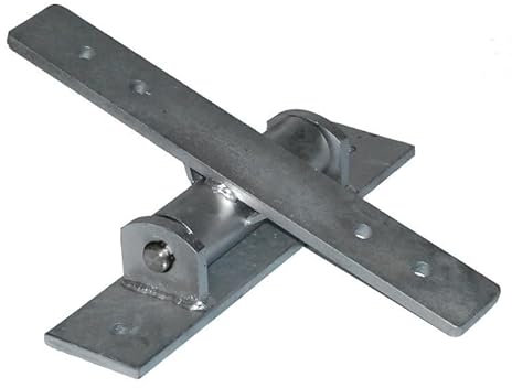 GigiToys® Telaio girevole zincato tipo I | Telaio per altalena | Piedino girevole per telaio | Base girevole | Altalena per bambini per parco giochi | Per costruire un'altalena