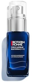 Biotherm Homme Force Supreme Blue Serum, revitalisierendes Anti Aging Gesichtsserum für die tägliche Gesichtspflege, Power-Kur für Männer, 30 ml