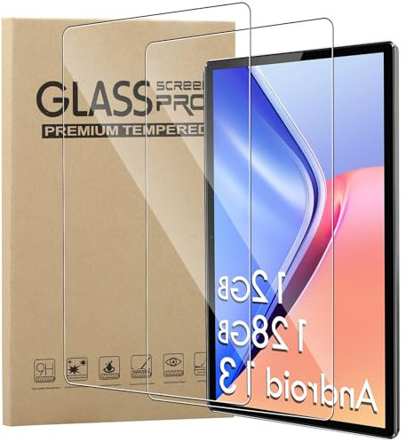 MEMELOKA Vetro Temperato per BRILLAR Tablet 10 Pollici, 2 Pezzi Durezza 9H AntiGraffio HD [Anti-Impronta][Senza Bolle] Pellicola Protettiva per BRILLAR Tablet 10 Pollici