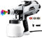 Pistolet à Peinture HVLP BOOTECO avec éclairage LED 650 W, Réservoir de 1200 ML, Crochet et 3 Buses en Cuivre – pour Peinture, Meubles, Murs et Plafonds