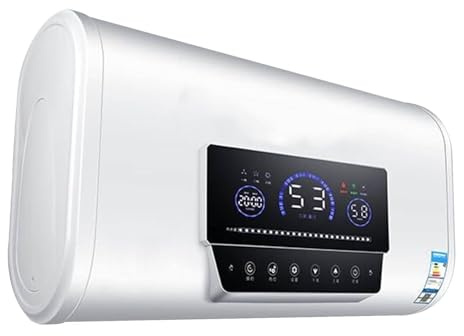 Chauffe-eau électrique 3KW avec télécommande et écran tactile, chauffe-eau instantané avec affichage numérique de la température, pour salle de bain hôtel,50L