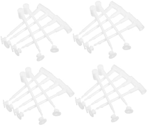 Toddmomy Tiges De Support D'éolienne Et Raccords Coudés 100 Pièces pour Moulin à Vent De Jardin, Accessoires De Rechange Flexibles pour Balcon, Terrasse Et Décoration Extérieure