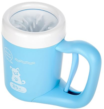 Pulitore automatico delle zampe tazza cane rondella del silicone spazzola piedi fangoso piede portatile per cani gatti
