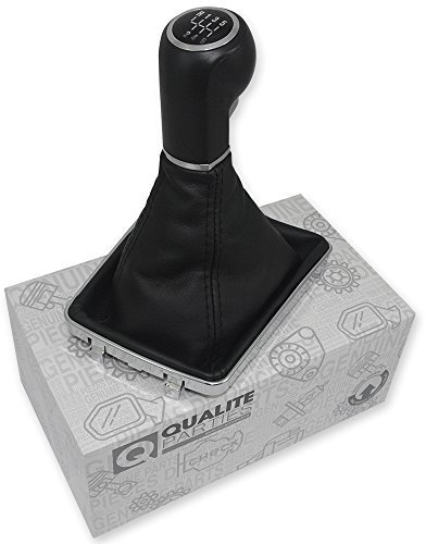 SCHALTKNAUF SCHALTMANSCHETTE SCHALTSACK 6 GANG SCHWARZ