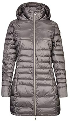 killtec Women Functional Parka Meryndana, Color:Medium Grey, Size:42