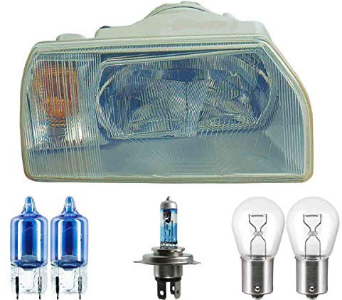 Halogen Scheinwerfer Frontscheinwerfer rechts H4 für Favorit inkl. Lampen