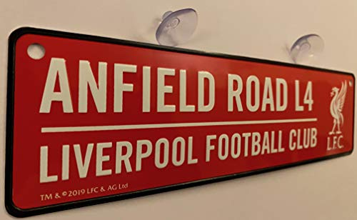 Liverpool Football Club Mini-Straßenschild, Rot