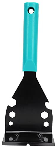 Outil de Retrait de Tuile, Extracteur de Garniture, Clé de Retrait de Clous, Extracteur D'agrafes Manuel Clé Multifonction pour Extracteur de Clous avec Poignée en Silicone Outils à Main