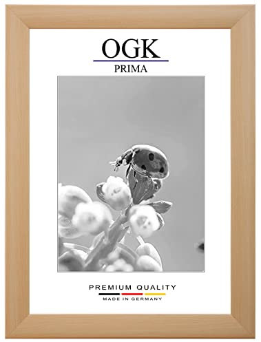 Online-GalleryKing OGK Holz Bilderrahmen 50 x 60 cm in Ahorn | Foto | Poster | Puzzle | Galerie | Rahmen