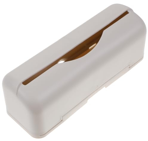 Luxshiny Distributeur De Poubelle Mural Boîte De Rangement pour Rouleaux De Sacs Déchets Dispensateur De Sacs D'Épicerie 18.00 X 6.50 X 6.00 Cm pour Cuisine Et Organisation Murale