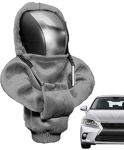 Firulab Schaltknauf Hoodie - Universelle Hoodie-Schalthebelabdeckung für Auto - Lustiger Pullover-Hoodie für Gangschaltung, Auto-Schalthebel-Schutz-Dekoration für die meisten Fahrzeuge